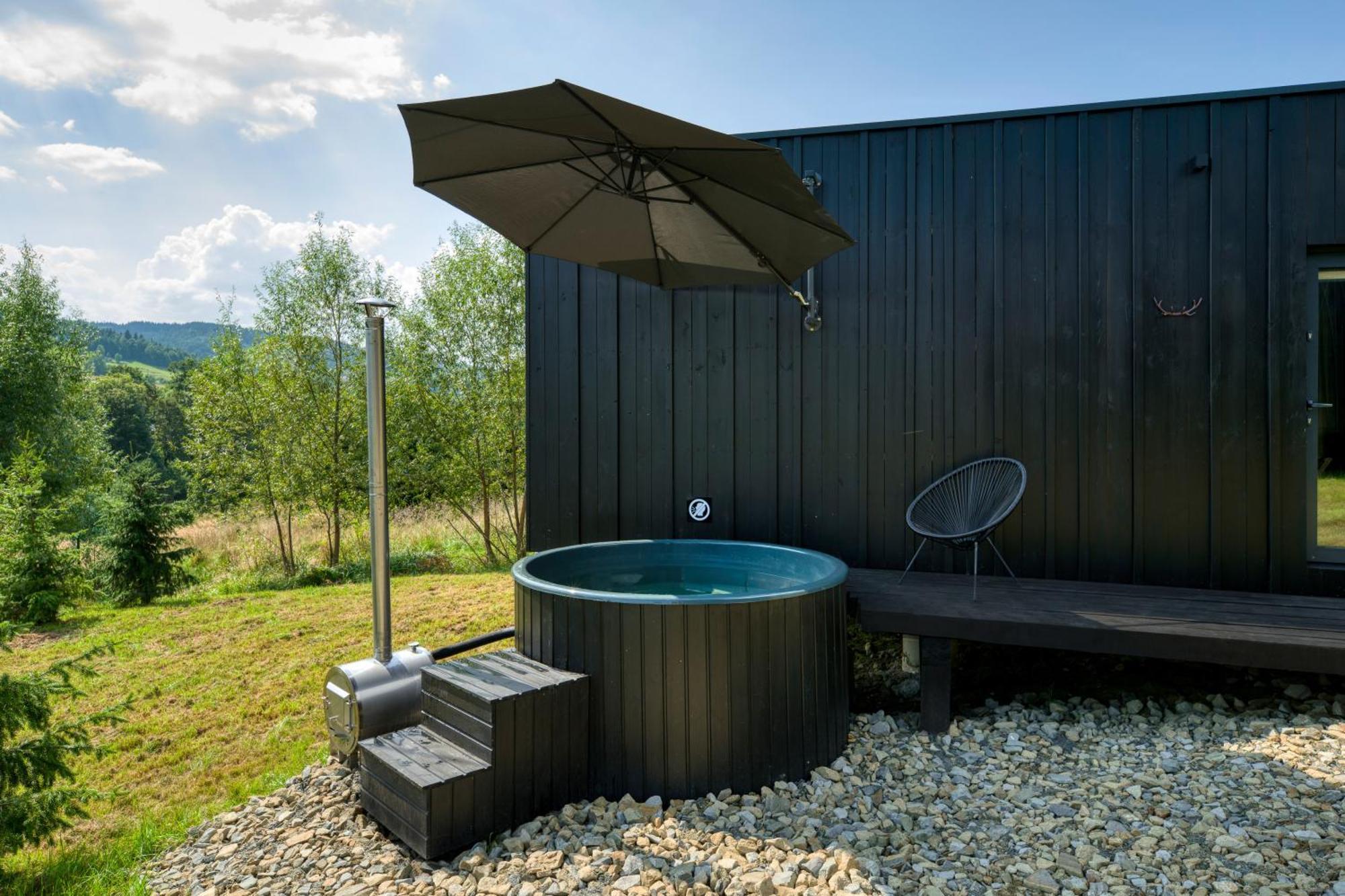 Black Deer - Z Sauna Na Tarasie, Jacuzzi I Widokiem Na Gory - By Deer Hills Luxury Apartments Kocon Eksteriør bilde